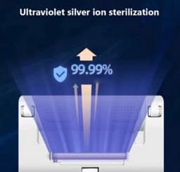 Draagbare Bedstofzuiger Met UV Mijt Verwijderaar – Schoonmaakmachine Voor Matrassen, Kussens, Banken & Kleding – Stofzuiger, UV Mijtverwijderaar, Schoonmaakapparaat, Bedreiniging,Allergieën — thumbnail 4