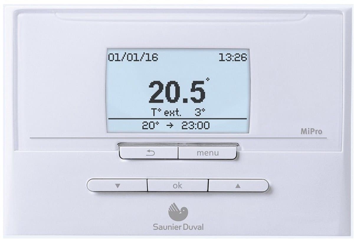 Bulex MiPro draadlose thermostaat 0020231584 met buitensensor — afbeelding 1