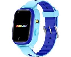 DEPLAY 4G KidsWatch Hero - GPS Horloge Kind - Smartwatch Kinderen - Kinderhorloge - Smartwatch Kind - Kinder Smartwatch - Blauw