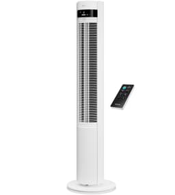 Duux Elevate – Stille Torenventilator met Ionisator – 26 Snelheden & Slaapmodus - Wit — thumbnail 1
