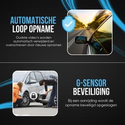 AZDome M63 Pro 1CH 64gb dashcam - Ultra 4K resolutie - 170 graden kijkhoek - Wifi - Gps - Parkeermodus - Inclusief 64gb Micro SD kaart - 3,0 inch Ips Lcd - dashcam voor auto — thumbnail 9