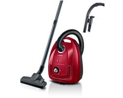 Bosch BGB38RD2 Serie 4 - Stofzuiger met zak - Rood