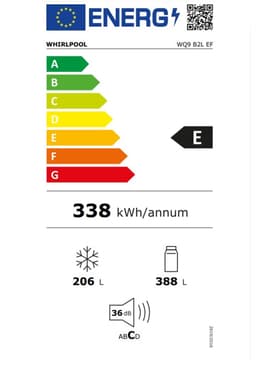 Whirlpool WQ9 B2L EF - Amerikaanse koelkast - 594 liter - Roestvrijstaal — thumbnail 10