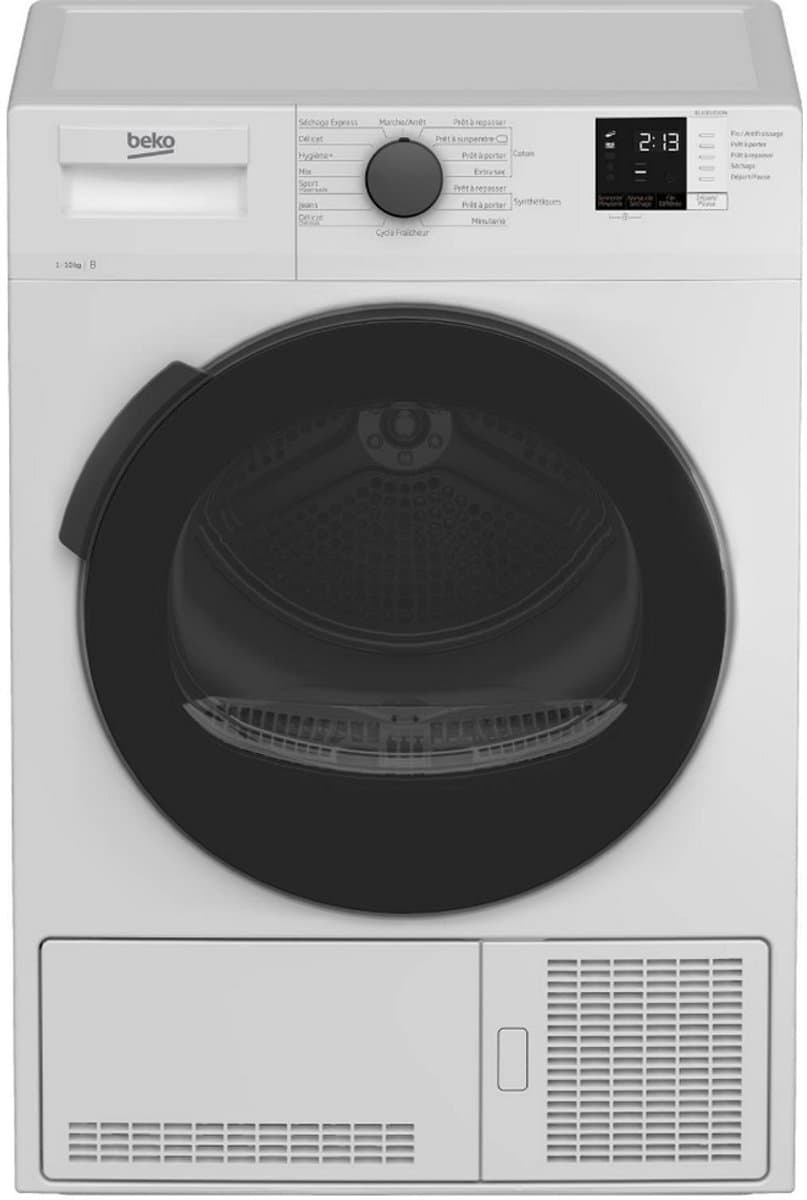 Beko DU10112CX0W wasdroger Vrijstaand Voorbelading 10 kg Wit — afbeelding 1
