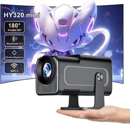Lexium Mini beamer - Projector - Beamerscherm - Projectiescherm - Outdoor & Indoor Projector - — thumbnail 1