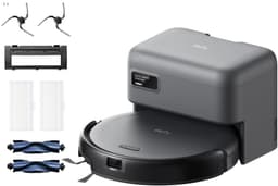 eufy Auto-Empty C10 - Robotstofzuiger met Vervangingssets - Slanke behuizing van 7,2 cm - Tapijtreiniger - Edge expansion borstel - Automatisch legen - Point laser en multi-infrarood navigatie — thumbnail 1