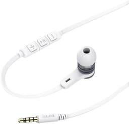 In-ear headset Intense platte kabel wit — thumbnail 4