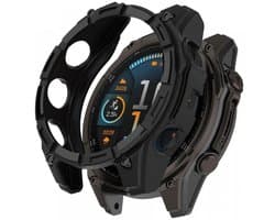 Garmin Fenix 8 51mm Hoesje - TPU Bumper Case - Zwart