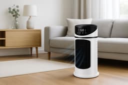 Aircooler - Luchtkoeler - Tafel Ventilator - 6 Standen - Luchtbevochtiger - — thumbnail 5