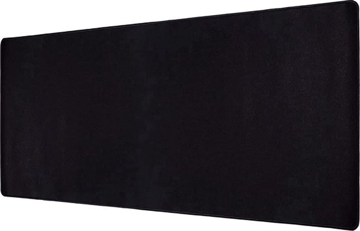 Bureau onderlegger - Muismat XXL - Gaming Muismat - Zwart - 80x40 cm — afbeelding 1