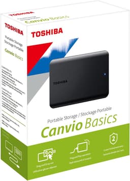 RFWR® 4TB Draagbare Externe Harde Schijf USB 3.2 Gen 1 - Zwart — thumbnail 4