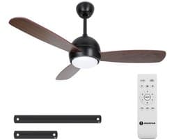 Aigostar 10QH0 - Plafondventilator met verlichting - Ø 106.6 cm - Stille Plafondventilator - Zomer/Winter Functie - 6 Snelheden - Programmable 1-8H - WIND LARGE - 54W — afbeelding 1