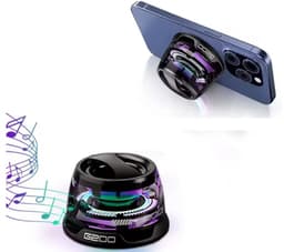 Draagbare Bluetooth-luidspreker G200 RGB-verlichting Magnetische luidspreker BT5.3 Mini-klankkast 7-uurs afspelen Telefoonhouder — thumbnail 4