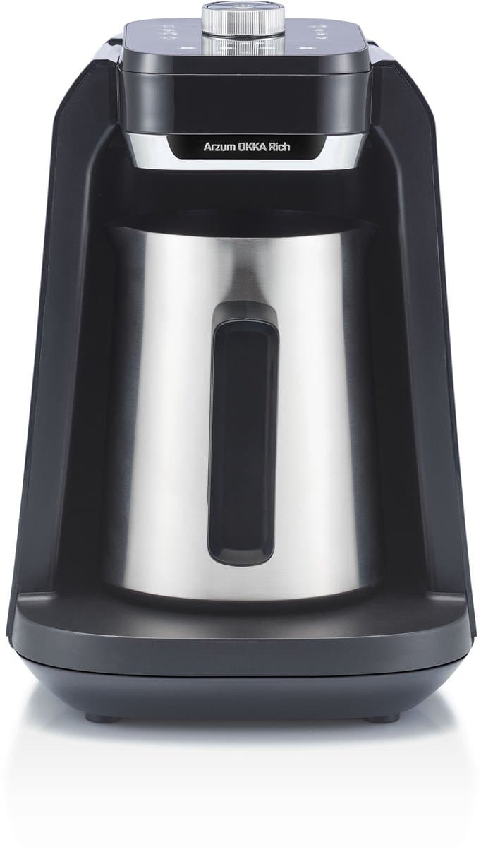 Arzum Okka Rich Spin Pro Plus Turks Koffiezetapparaat OK0038-0400 | Chroom - 700 Watt - 8 Standen - Ingebouwde watertank — afbeelding 1