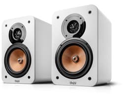 Teufel ULTIMA 20 - 2-kanaals hifi-boekenplankspeakers - 50 watt - set van 2 - Bassreflex-ontwerp - wit
