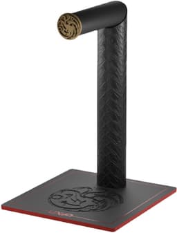Lexip x Warner Game of Thrones Targaryen Dragon Design Gaming Headset Stand, Black/Red/Gold — thumbnail 2