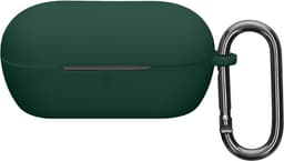kwmobile cover voor oordopjes case - geschikt voor Sony WF-C710N - Trendy beschermhoes draadloze oordopjes in donkergroen — thumbnail 1
