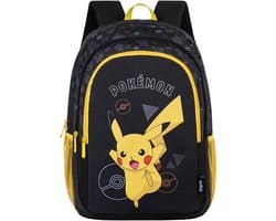 Pokémon - Rugzak - Pikachu - 44 cm - 3 vakken - Grote rugzak - Laptop vak - a4 map formaat -Flash