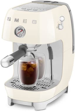 SMEG ECF03CREU - Handmatige espressomachine - Cold Brew - Crème — thumbnail 5