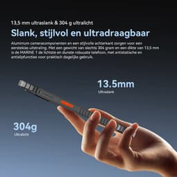 OSCAL MARINE 1 Robuuste Smartphone - 12GB RAM - 128GB ROM - 5100mAh - 6.56 Inch - IP68 Waterdicht - Dual SIM - Android 15 - NFC - Oranje — thumbnail 5