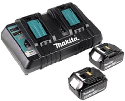 Makita DLM 432 PG2 accu grasmaaier 36 V ( 2x 18 V ) 43 cm borstelloos + 2x accu 6.0 Ah + dubbele lader — thumbnail 5