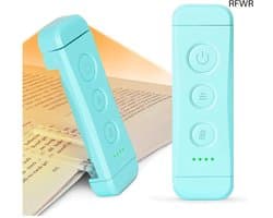 RFWR® Oplaadbare USB Leeslamp met Klem - Dimbaar, Compact en Duurzaam - 5 Helderheidsniveaus en 3 Kleurmodi voor Optimaal Leescomfort