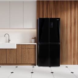 PRIMO PR182MD Koelvriescombinatie – Amerikaanse Koelkast – 4 deuren – No Frost - Energieklasse C – 362 liter (237 + 125) - Zwart — thumbnail 7