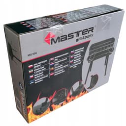 Master Grill MG936 - Houtskoolbarbecue - Draagbaar - Opvouwbaar — thumbnail 3