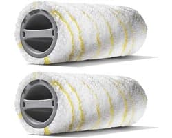 Vervangingsrollen - 2 Stuks - Microvezelrollen - Floor Cleaner Accessoire - Universeel Vloerreinigingsmiddel - Geschikt Voor De Kärcher Fc 3, Fc 5, Fc 5 Snoerloze En Fc 7 Snoerloze Vloerreinigers