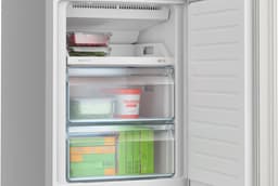 Bosch KGN33NSDB - Serie 2 - Koelkast -Koel-vriescombinatie - 175.4 x 61.4 cm - Total No Frost - Nooit meer ontdooien - Zilver- Led verlichting - Energielabel D — thumbnail 12