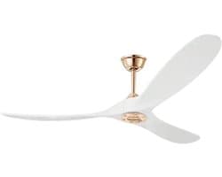 Livano Plafondventilator - Met Verlichting - Plafond Ventilator - Met Lamp - Plafonniere Met Ventilator - Stijl N - 150cm