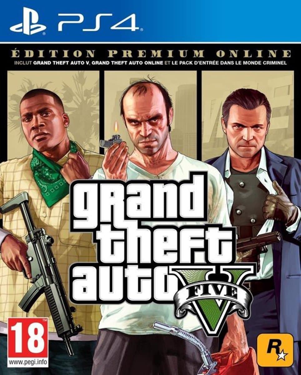 Grand Theft Auto - GTA 5 - PS4 — afbeelding 1