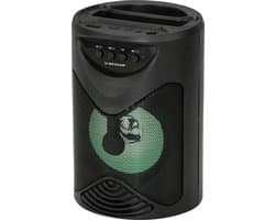 Dunlop TWS Bluetooth Speaker - Draadloze luidspreker - met LED-Licht - Telefoonhouder - FM-radio - 15 Watt