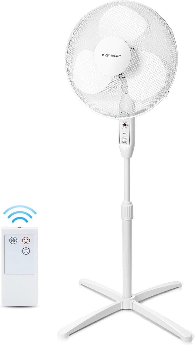 Aigostar Dandelion 33JTQ - Statiefventilator - Wit — afbeelding 1