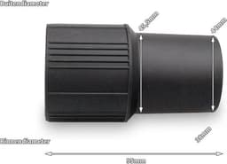 Standaard 38mm afzuigslang 2,5 meter (38mm binnendiameter) voor o.a. cycloonfilters — thumbnail 4