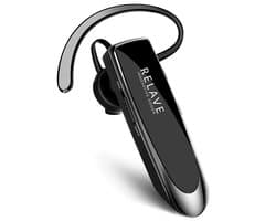Zakelijke 5.0 Bluetooth headset Relave - Office - Auto - Werk - Zwart - Handsfree bellen - GSM - 24 uur bellen