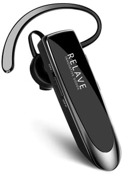 Zakelijke 5.0 Bluetooth headset Relave - Office - Auto - Werk - Zwart - Handsfree bellen - GSM - 24 uur bellen — thumbnail 1