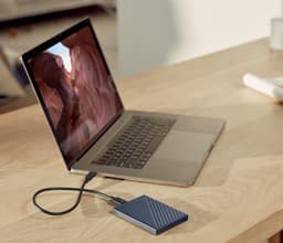 Western Digital My Passport - Compatibel met Mac - Externe Harde Schijf - Blauw - 5 TB — thumbnail 2