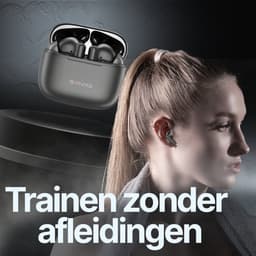 Synyq iPro - Draadloze Oordopjes – Universeel - Bluetooth Oordopjes – Oortjes draadloos – Oordopjes draadloos - Bluetooth 5.3 - Zwart — thumbnail 5