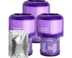 3x HEPA filter geschikt voor Dyson V11, SV14 en V15 steelstofzuigers inclusief geurkorrels bloemen