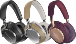 Bowers & Wilkins Px8 Flagship Draadloze Over-Ear Noise Cancelling Koptelefoon, Bluetooth 5.0, Snelladen, 30u Hi-Res Audio, Ingebouwde Microfoon - Burgundy — thumbnail 4