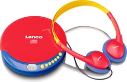 Lenco CD-021KIDS - Draagbare Discman voor Kinderen met Hoofdtelefoon en oplaadbare Batterijen — thumbnail 1
