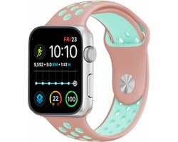 Royal Supplies RF-93 - Smartwatch - Smartwatch Dames - Smartwatch Heren - Screenprotector- Roze/lichtblauw