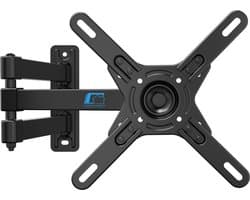 TV muurbeugel Lange arm voor 17-42 inch TV/PC monitor, 360° draaibare kantelbeugel, TV beugel monitorbeugel tot 15 kg, max. VESA 200x200