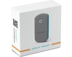 Re-mind Speech Therapy: Voor logopedie en OMFT oefeningen. Met een licht trilsignaaltje herinnert hij je aan de instructie die je logopedist je gegeven heeft. Werkt ongemerkt en kan ook voor kinderen worden gebruikt. Aanbevolen door logopedisten.