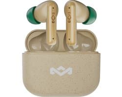House of Marley Little Bird Draadloze Oordopjes - Bluetooth Oortjes Draadloos - 24 uur Batterijduur - Eco Friendly Design - Quickcharge - Touchbediening - Cream