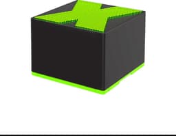Mini speaker- X1 bluetooth draagbaar outdoor speaker- draagbare waterdicht speaker- 5 cm x 5 cm x 3,6 cm. Groen met zwart. — thumbnail 1