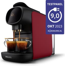 Philips L'OR Barista Sublime Koffiezetapparaat LM9012/50 - Geschikt voor Capsules - Koffiecupmachine en 9 Espresso en Barista Capsules - Zwart en Rood — thumbnail 5