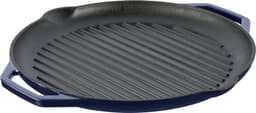 Grand Feu - Geëmailleerde gietijzeren grillpan - blauw — thumbnail 1