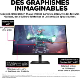 HP OMEN 27K - 4K IPS 144Hz Gaming Monitor - 27 Inch — thumbnail 3